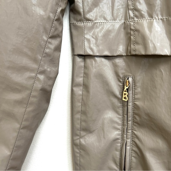 BOGNER Amanda Taupe Weather Resistant Rain Coat Jacket, Size Small / US 4 - Picture 8 of 16